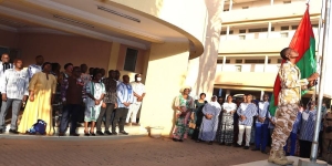 Traditionnelle montée des couleurs au CSC : un cérémonial placé sous le signe du patriotisme et du soutien aux initiatives de l’État