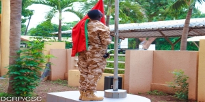 Traditionnelle montée des couleurs au CSC : forte mobilisation des agents et vœux de succès pour septembre