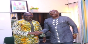 Visite du Président du CSC au Ministre de la Fonction publique : Idrissa Ouédraogo décline les grands défis de son institution à Bassolma Bazié